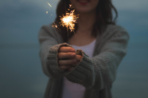 Sparkler Unsplash